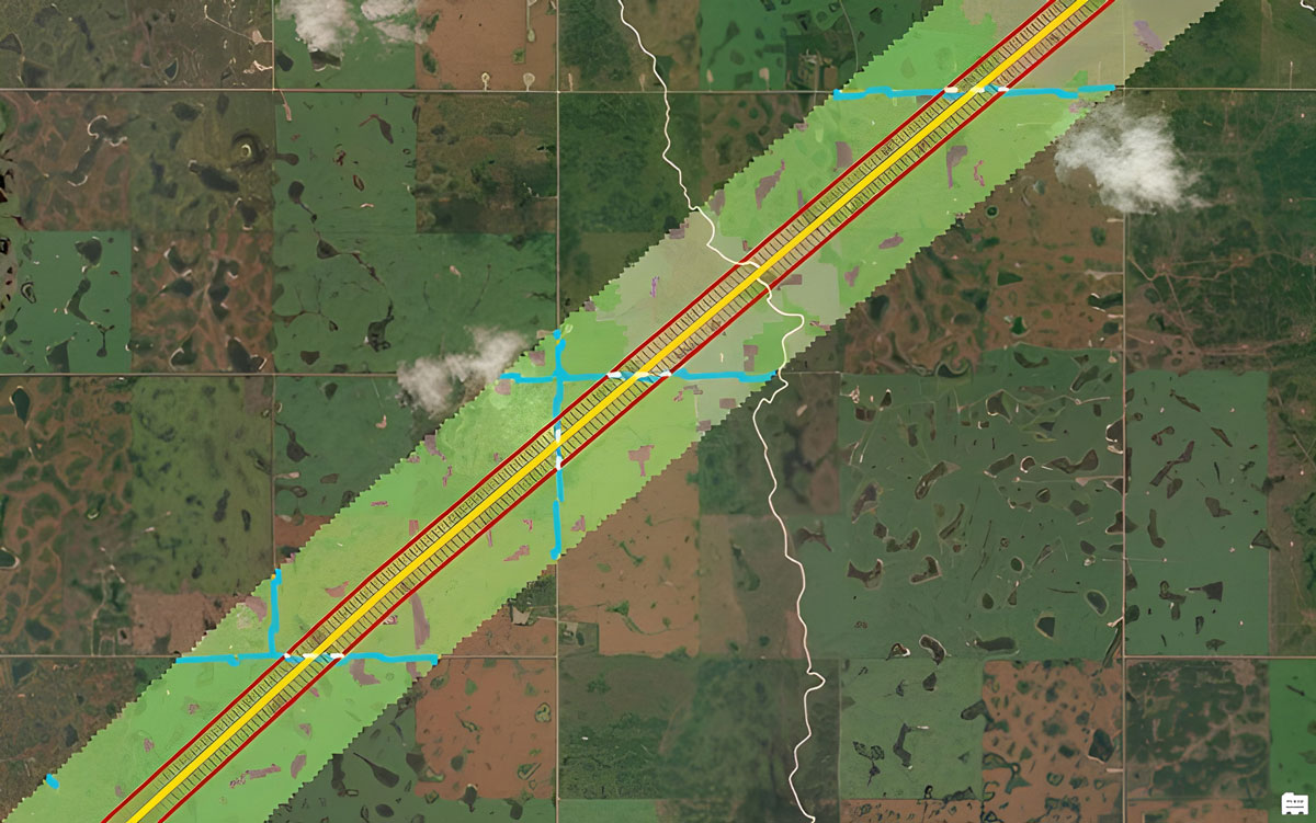 Screenshot 1 – before correction