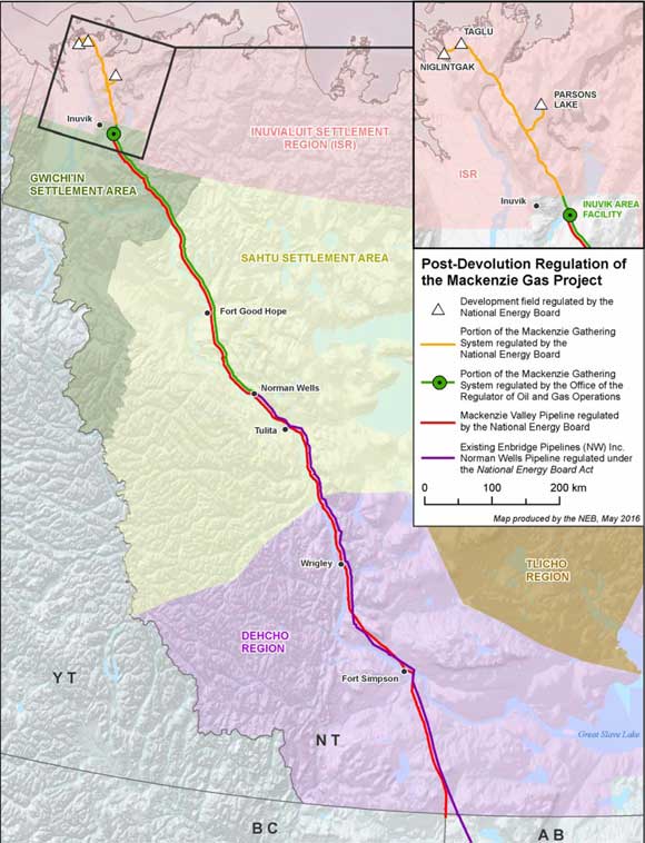 Post-Devolution Regulation of the Mackenzie Gas Project