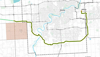 Tronçons 1 et 2 - Edmonton - Parc national Jasper (Alberta)