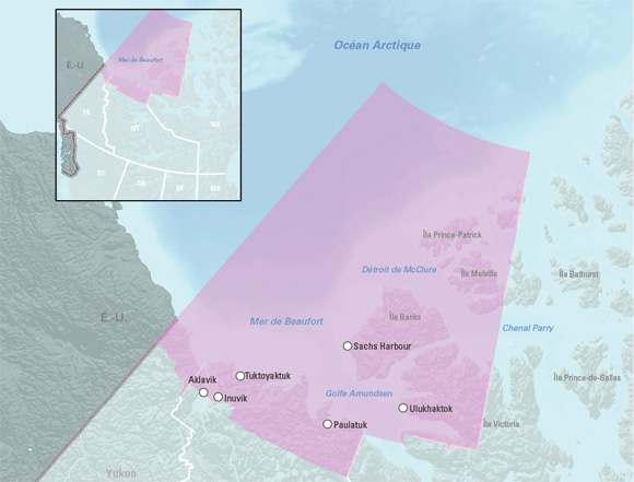 Figure 2: Région désignée des Inuvialuit