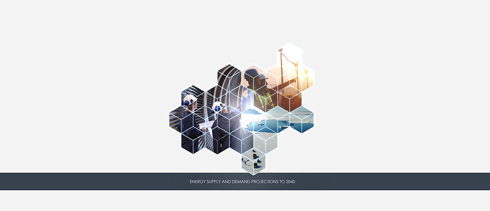 Energy Supply and Demand Projections Report Cover Design