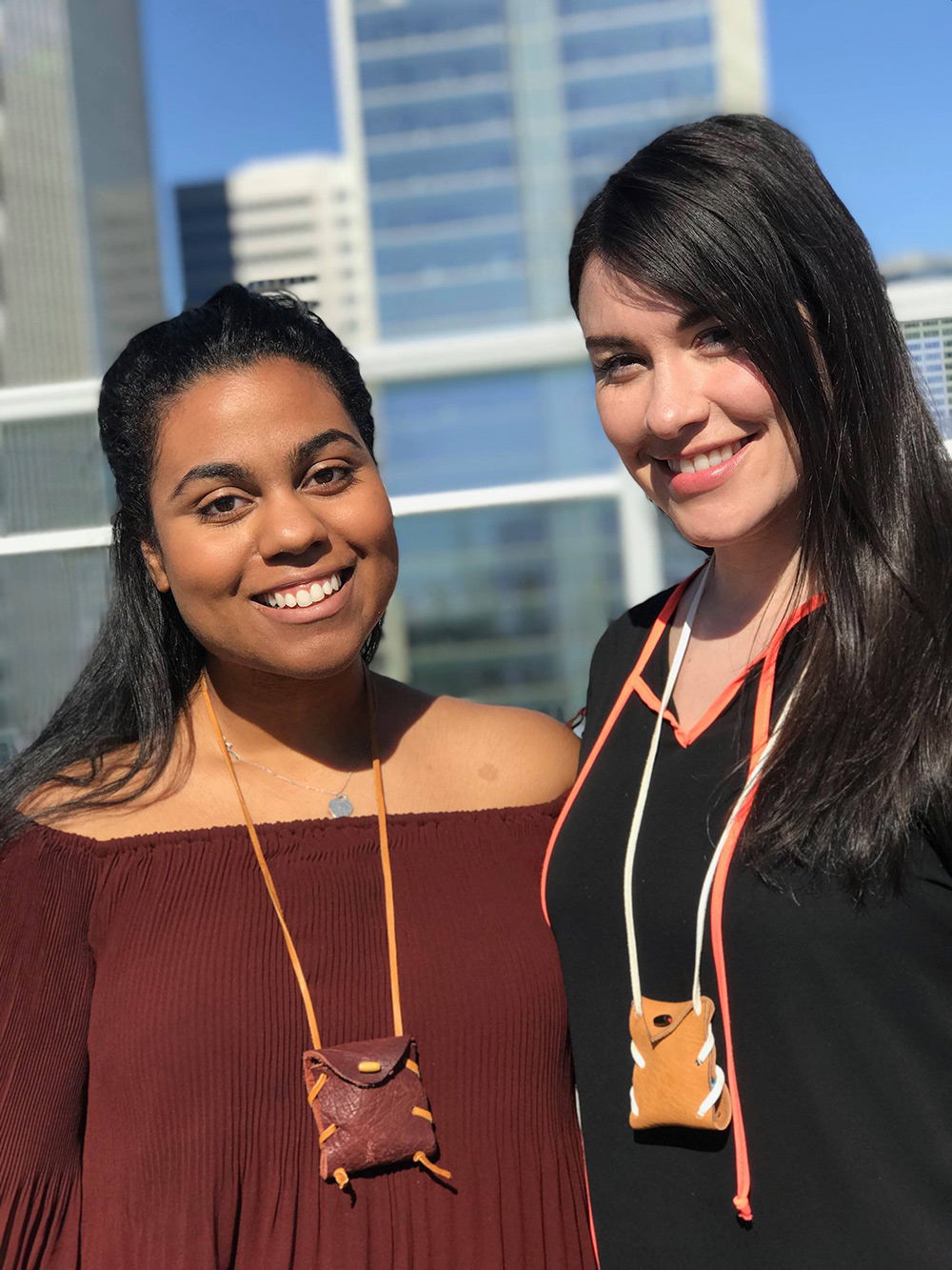 NEB staff at an Indigenous cultural event