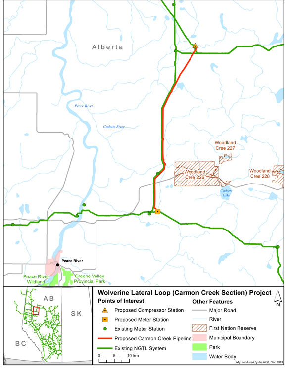 Wolverine Lateral Loop (Carmon Creek Section) Project