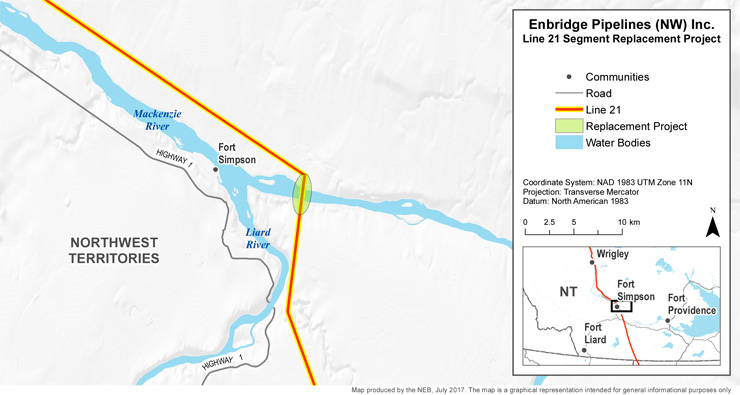 Line 21 Replacement Program Map