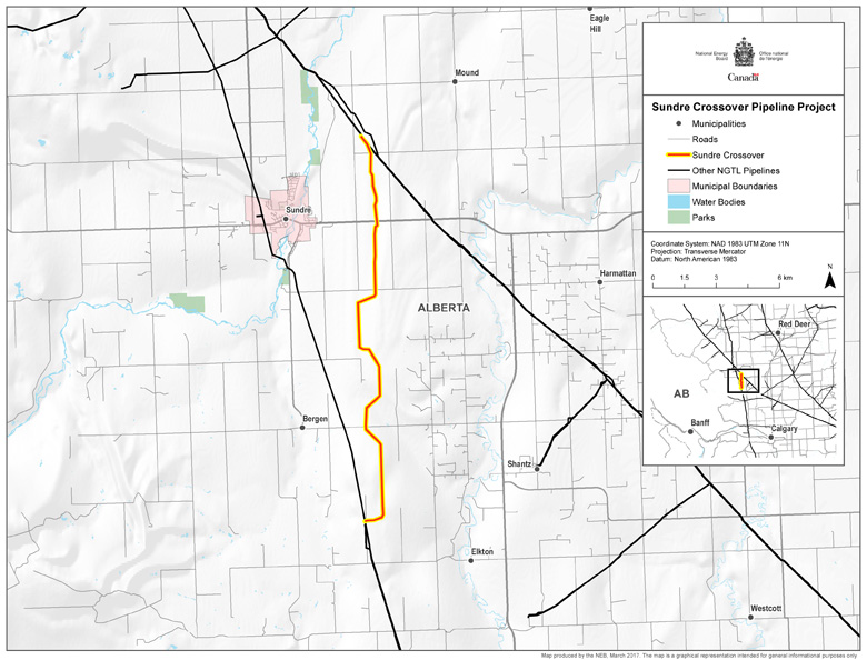 Sundre Crossover Pipeline Project