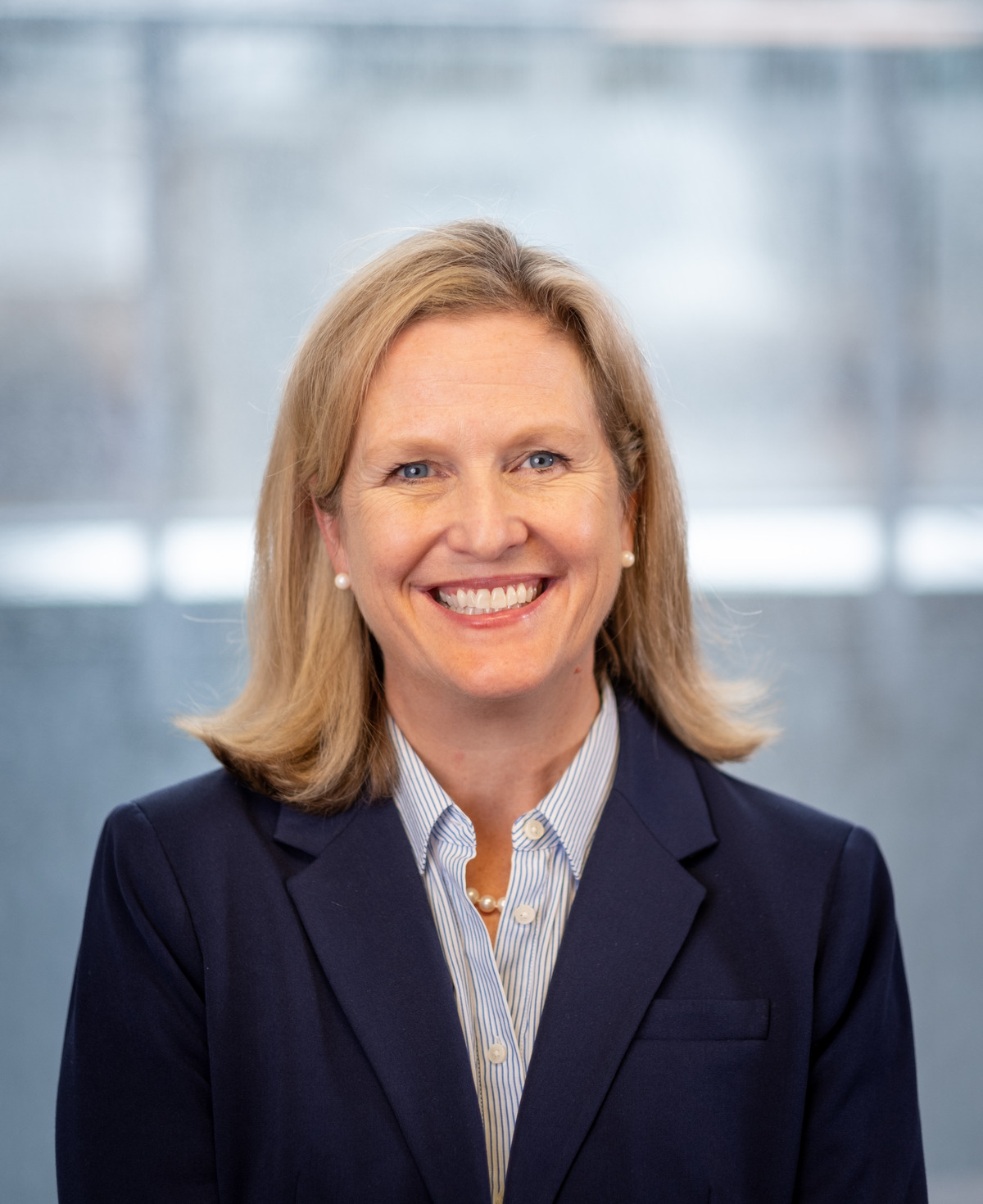 Photo de la présidente-directrice générale de la Régie, Tracy Sletto.