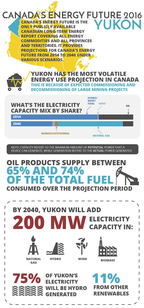 Infographic of key findings for Yukon