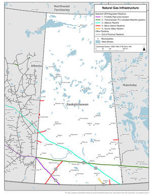 Figure 5: Natural gas infrastructure