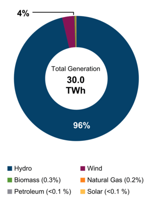 Figure 2: Electricity Production (2019)