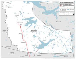 Figure 3: Crude Oil Infrastructure Map