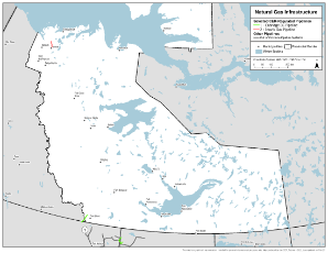 Figure 4: Natural Gas Infrastructure Map