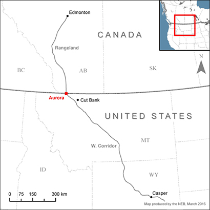 Map – Aurora Pipeline