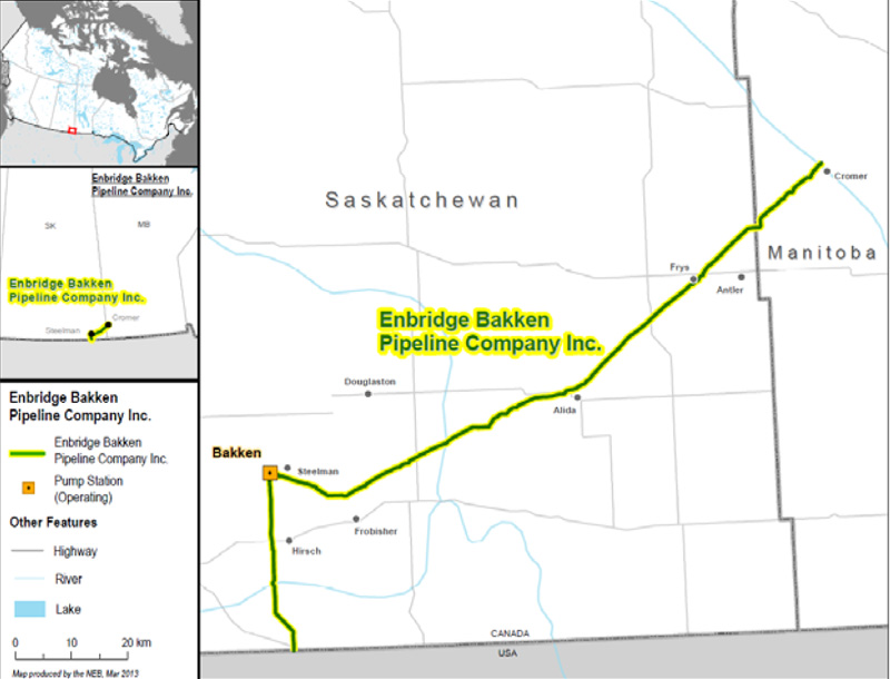 Figure 2: Enbridge Bakken Pipeline Company Inc.