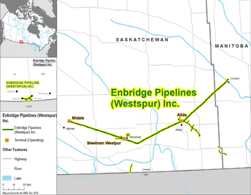 Figure 5: Enbridge Pipelines (Westspur) Inc.