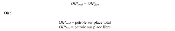 Équation utilisée pour estimer le pétrole non classique de Montney en Colombie-Britannique